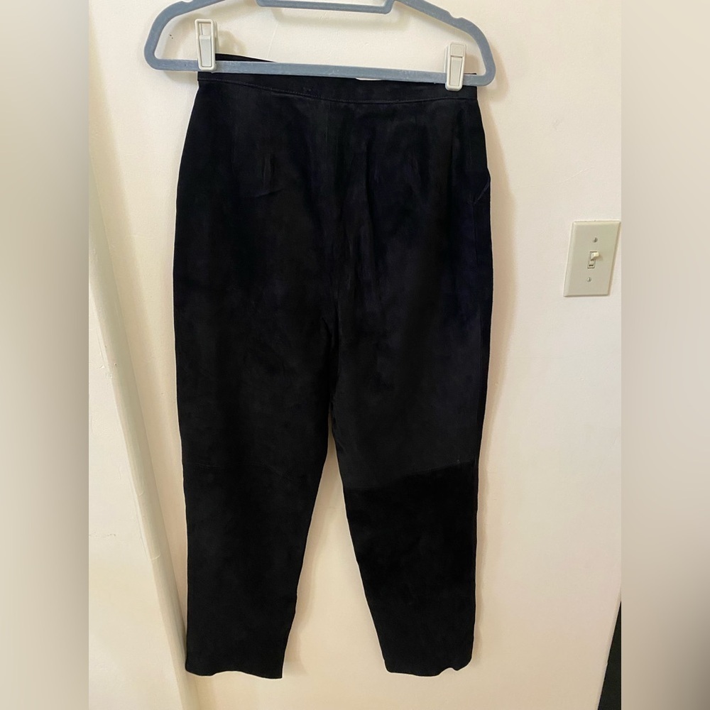 ALFANI WOMENS LEATHER VINTAGE PANTS SIZE 8 - Picture 8 of 8